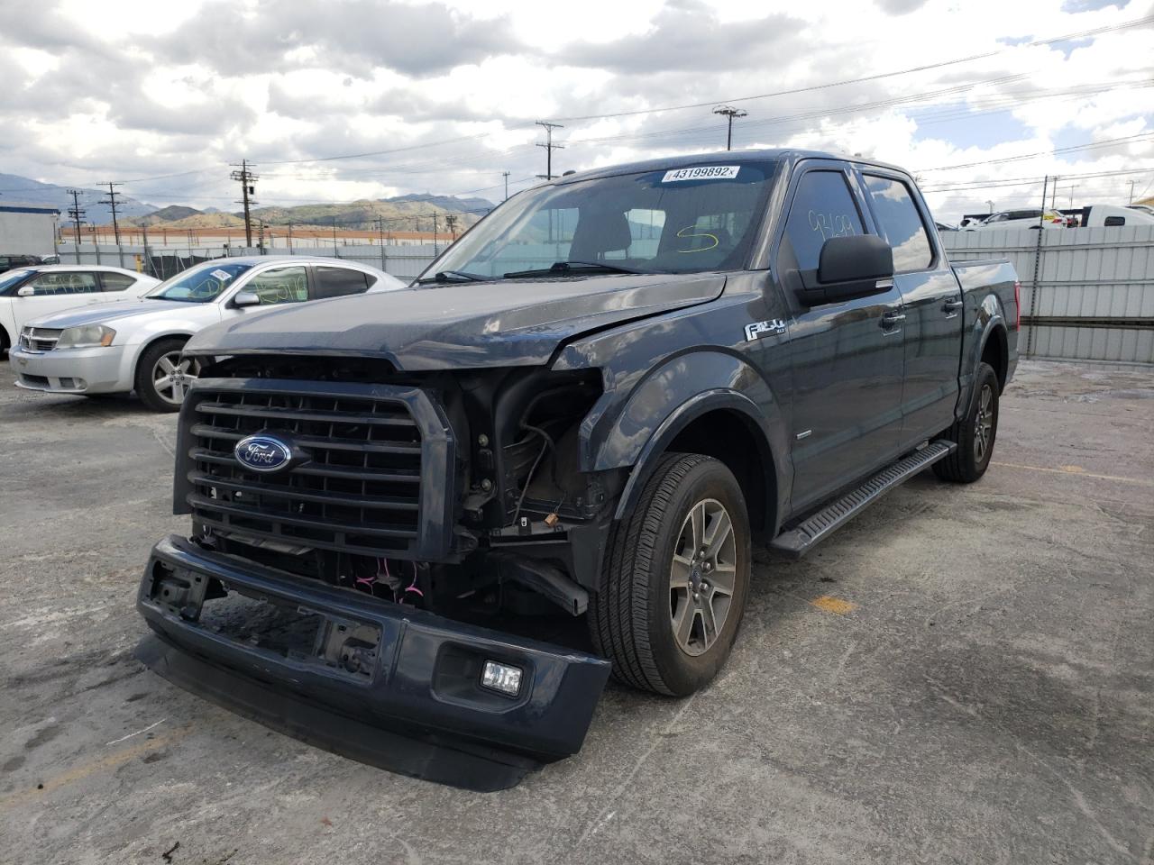 Photo 2 from auction – 2016 FORD F150 SUPER with VIN 1FTEW1CP2GKF33033