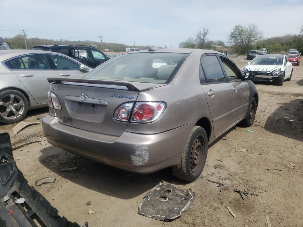 Photo 4 from auction – 2003 TOYOTA COROLLA CE with VIN 2T1BR38E03C142116
