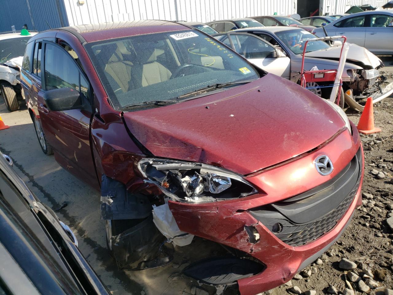 MAZDA 5 2012 with VIN JM1CW2BL8C0141871 - Photo from auction