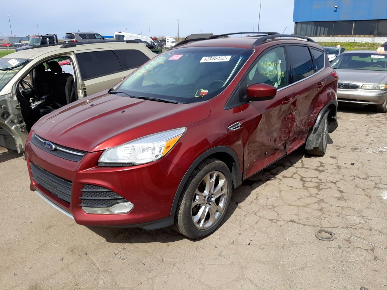 Photo 2 from auction – 2014 FORD ESCAPE SE with VIN 1FMCU9G90EUC34029