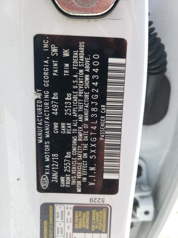 Photo 10 from auction – 2018 KIA OPTIMA LX with VIN 5XXGT4L38JG243400