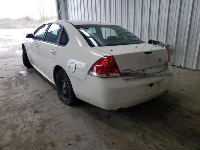 Photo 3 from auction – 2009 CHEVROLET IMPALA POL with VIN 2G1WS57M491280168