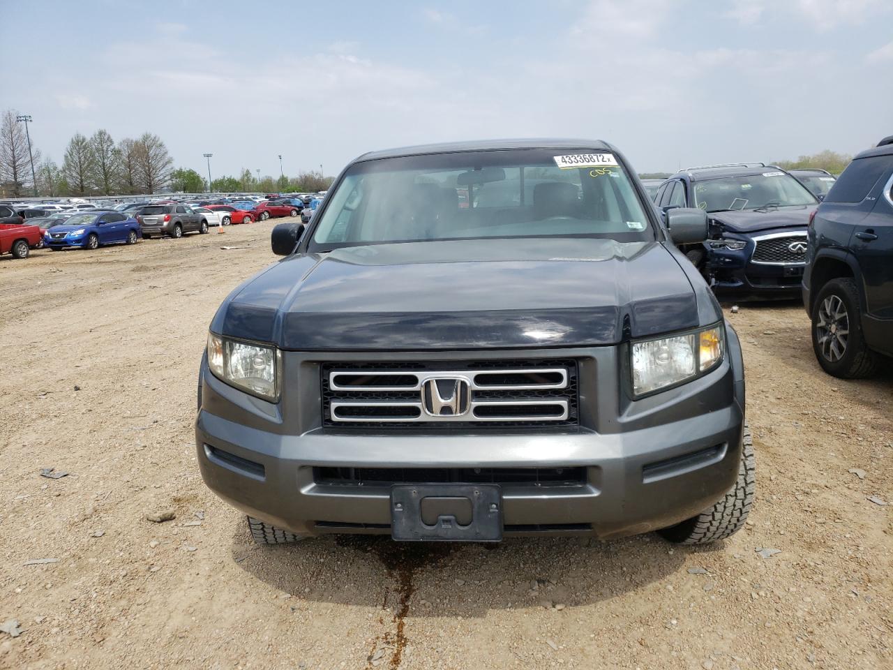 Photo 9 from auction – 2008 HONDA RIDGELINE with VIN 2HJYK16468H522650