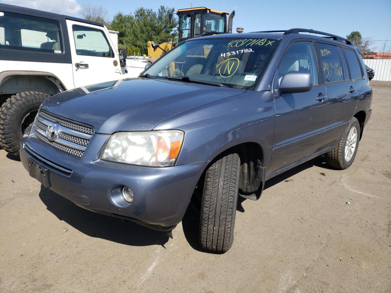 Photo 2 from auction – 2006 TOYOTA HIGHLANDER with VIN JTEDW21A760002223