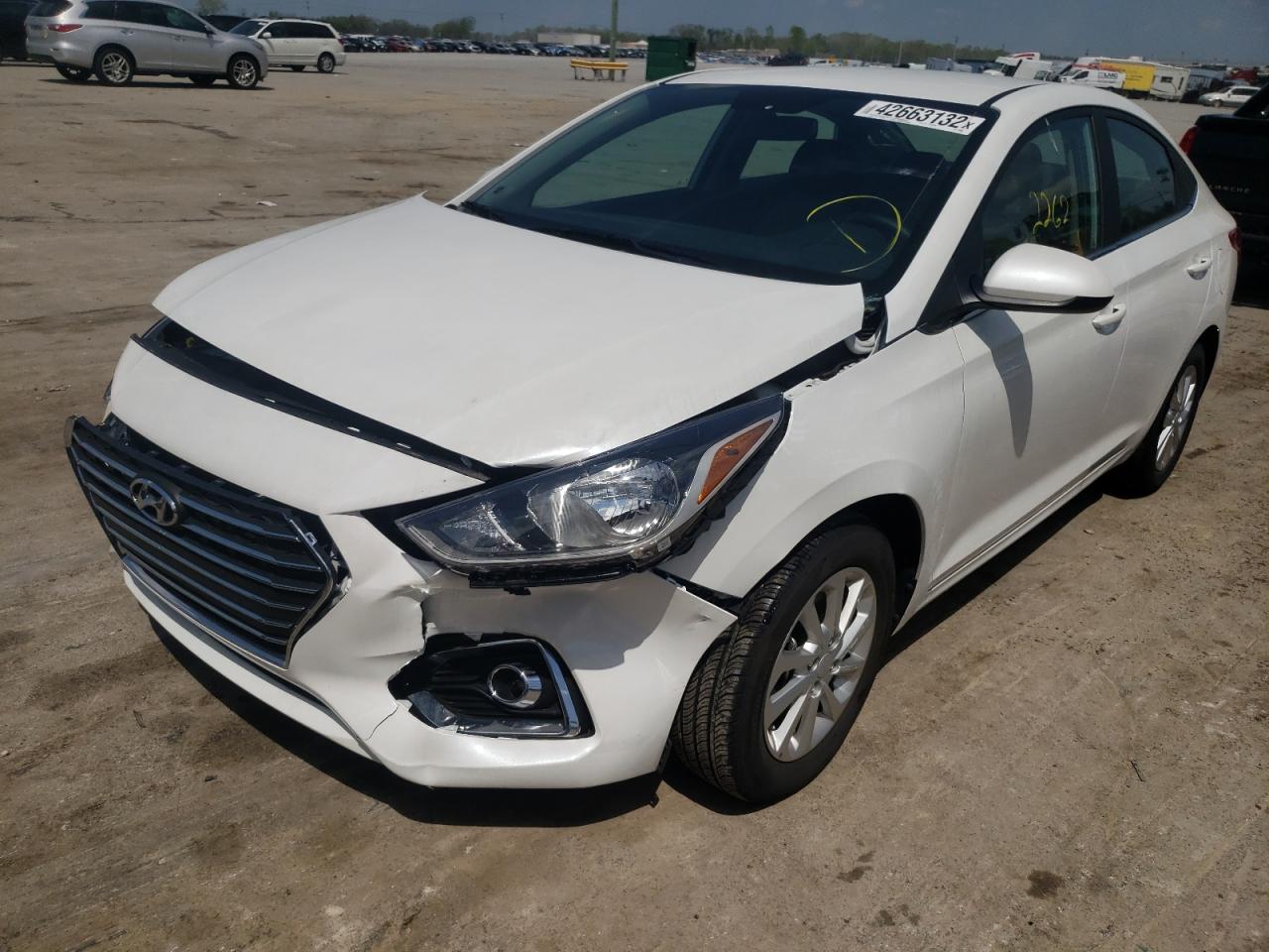Photo 2 from auction – 2021 HYUNDAI ACCENT SE with VIN 3KPC24A65ME150863