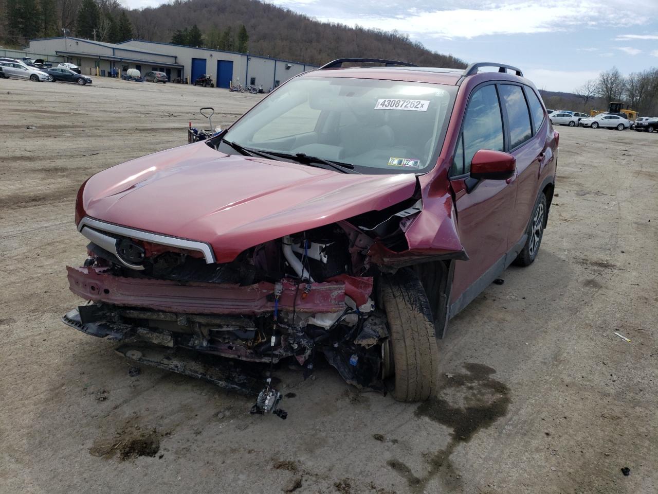 Photo 2 from auction – 2020 SUBARU FORESTER P with VIN JF2SKAJC9LH603960