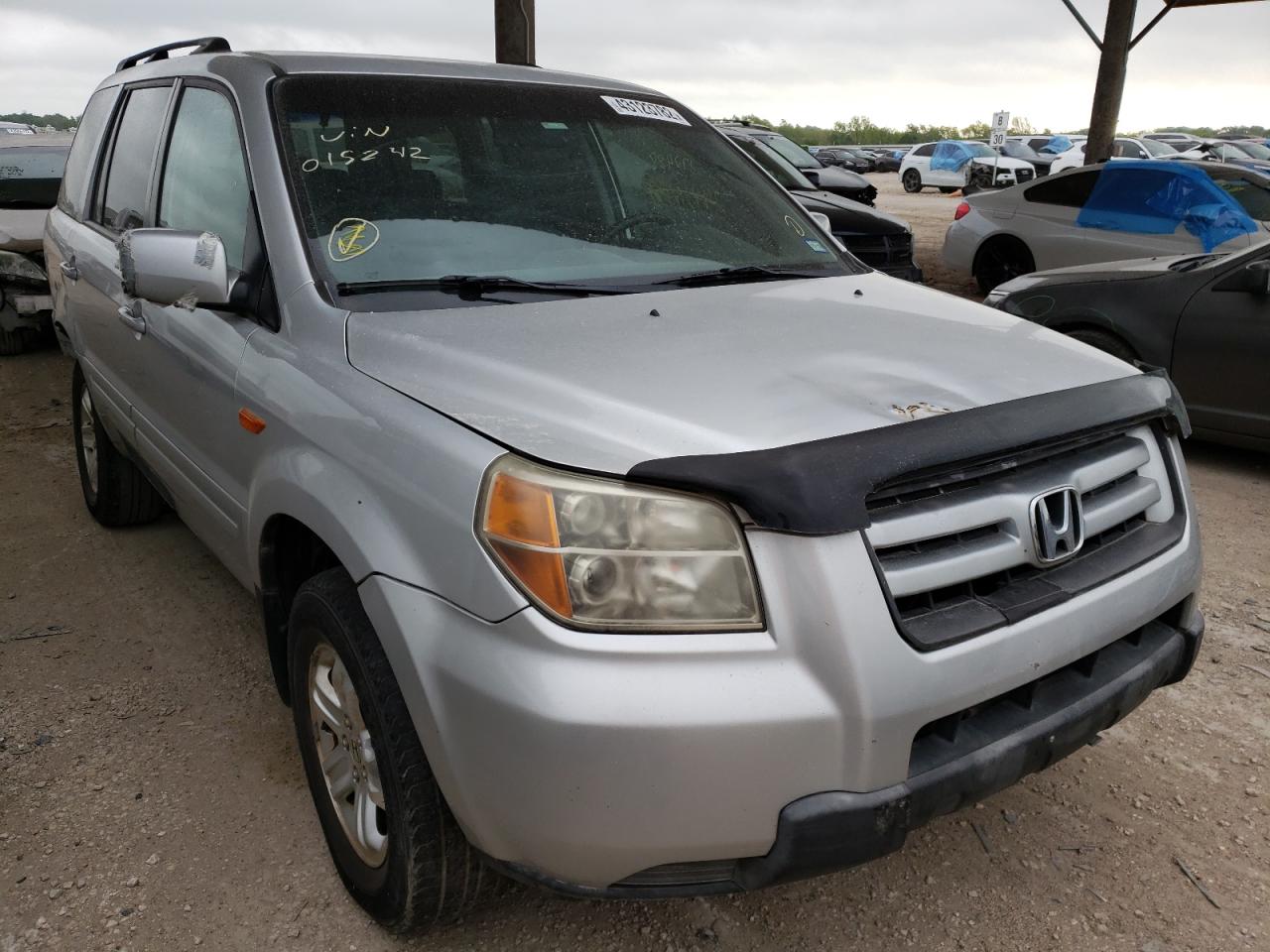 HONDA PILOT VP 2008 with VIN 5FNYF28298B015242 - Photo from auction