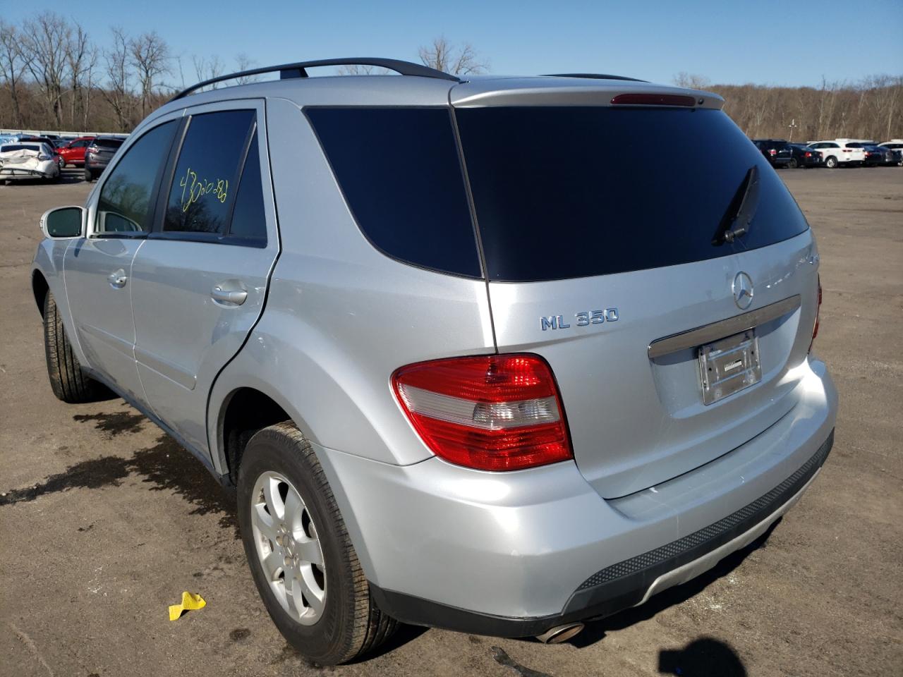 Photo 3 from auction – 2007 MERCEDES-BENZ ML 350 with VIN 4JGBB86E27A280122