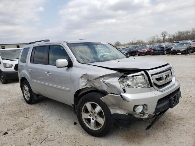 HONDA PILOT EX 2011 with VIN 5FNYF4H41BB007446 - Photo from auction