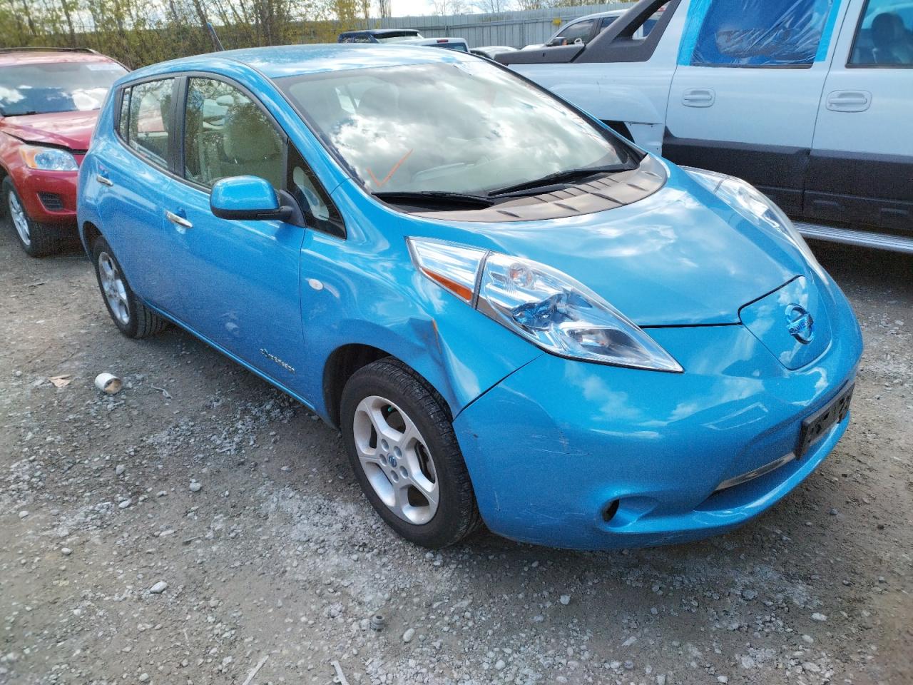 NISSAN LEAF SV 2012 with VIN JN1AZ0CP9CT024208 - Photo from auction