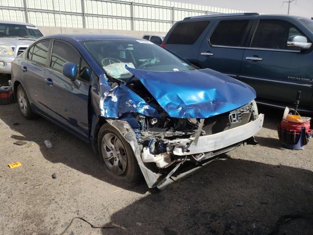 Photo 1 from auction – 2013 HONDA CIVIC LX with VIN 19XFB2F55DE082808