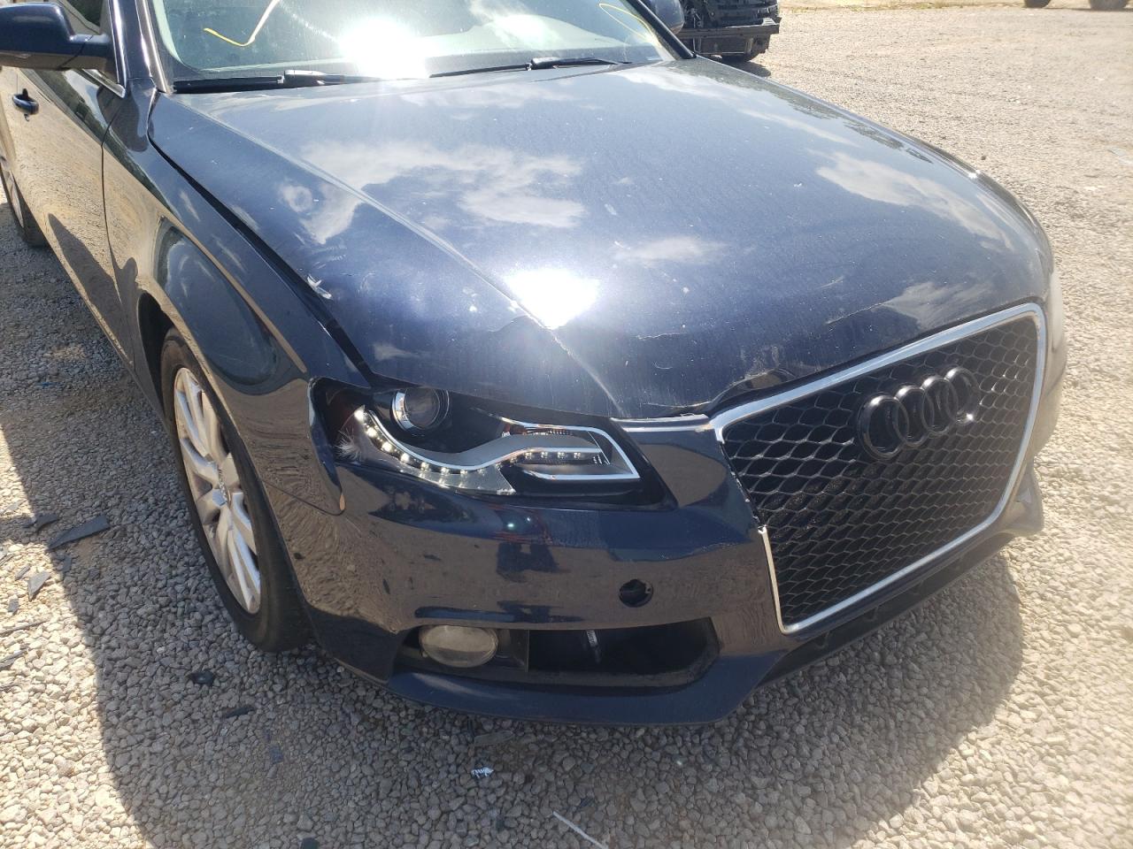 Photo 9 from auction – 2010 AUDI A4 PREMIUM with VIN WAUHFAFL8AN032690