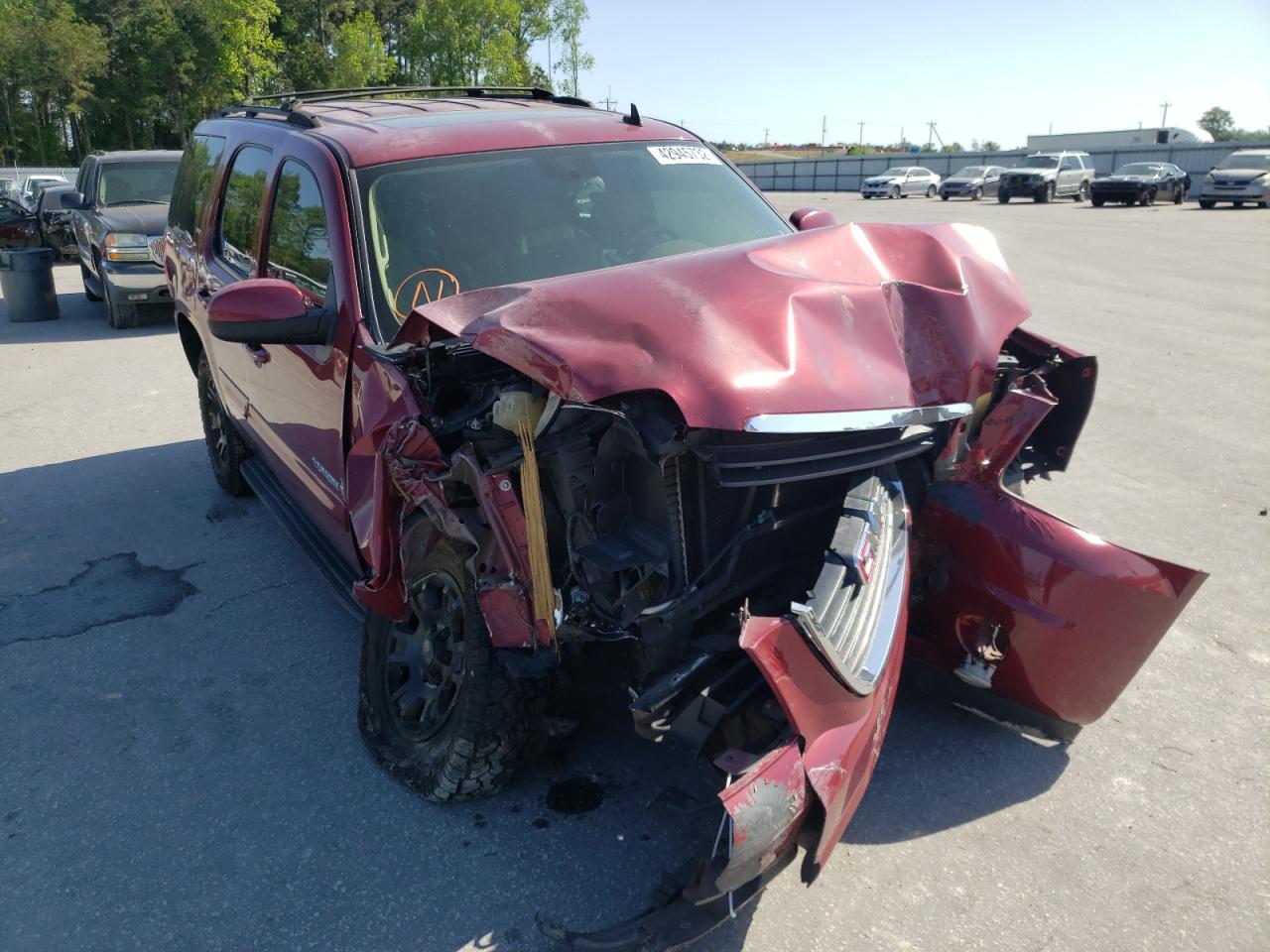 Photo 1 from auction – 2007 GMC YUKON with VIN 1GKFK13057J117586