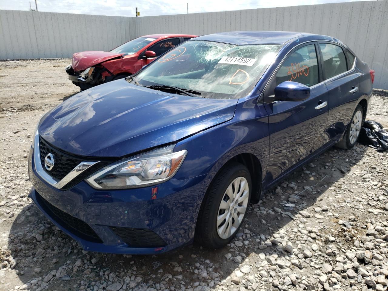 Photo 2 from auction – 2017 NISSAN SENTRA S with VIN 3N1AB7AP1HL647737