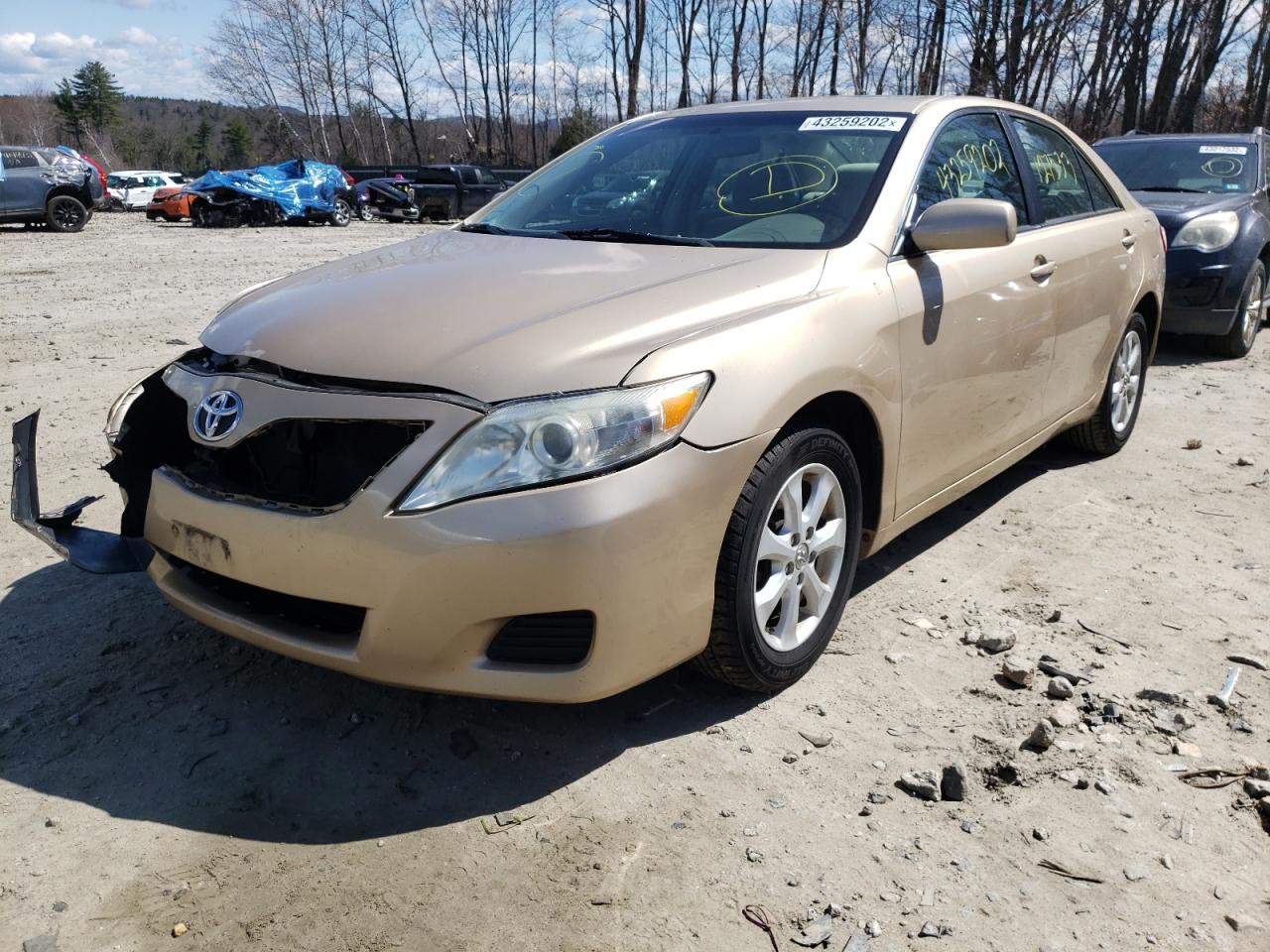 Photo 2 from auction – 2010 TOYOTA CAMRY BASE with VIN 4T1BF3EK8AU515451
