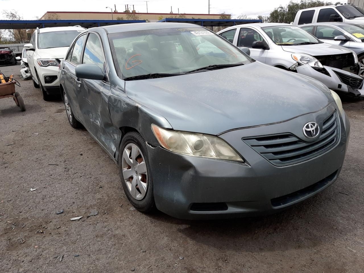 TOYOTA CAMRY CE 2007 with VIN 4T1BE46K57U720368 - Photo from auction