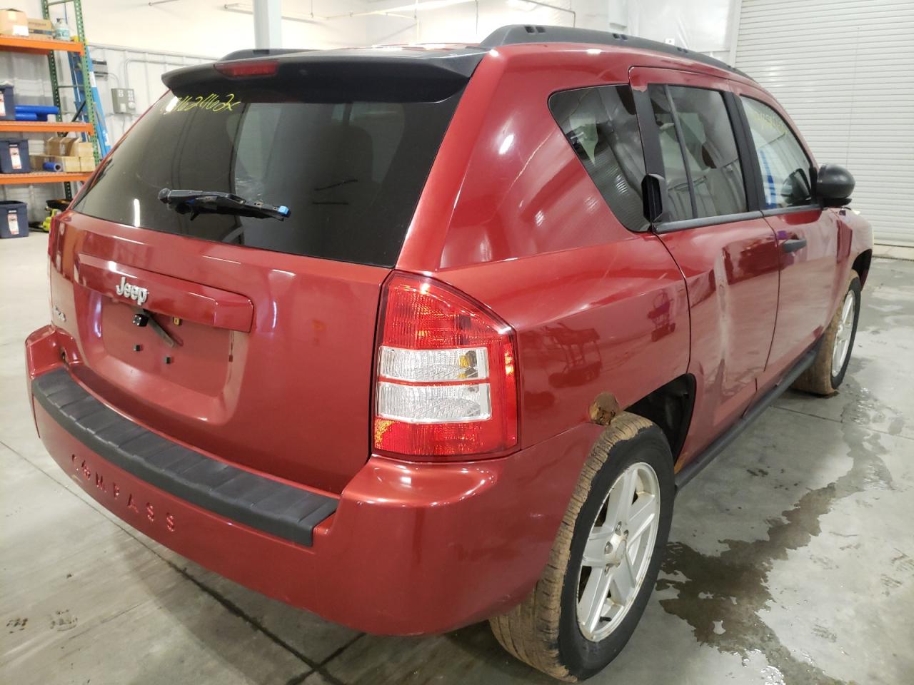 Photo 4 from auction – 2007 JEEP COMPASS with VIN 1J8FF47W37D140839