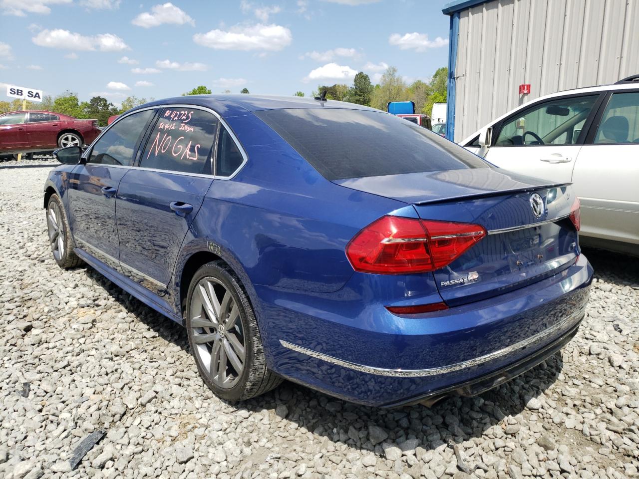 Photo 3 from auction – 2016 VOLKSWAGEN PASSAT S/R with VIN 1VWAT7A36GC061002