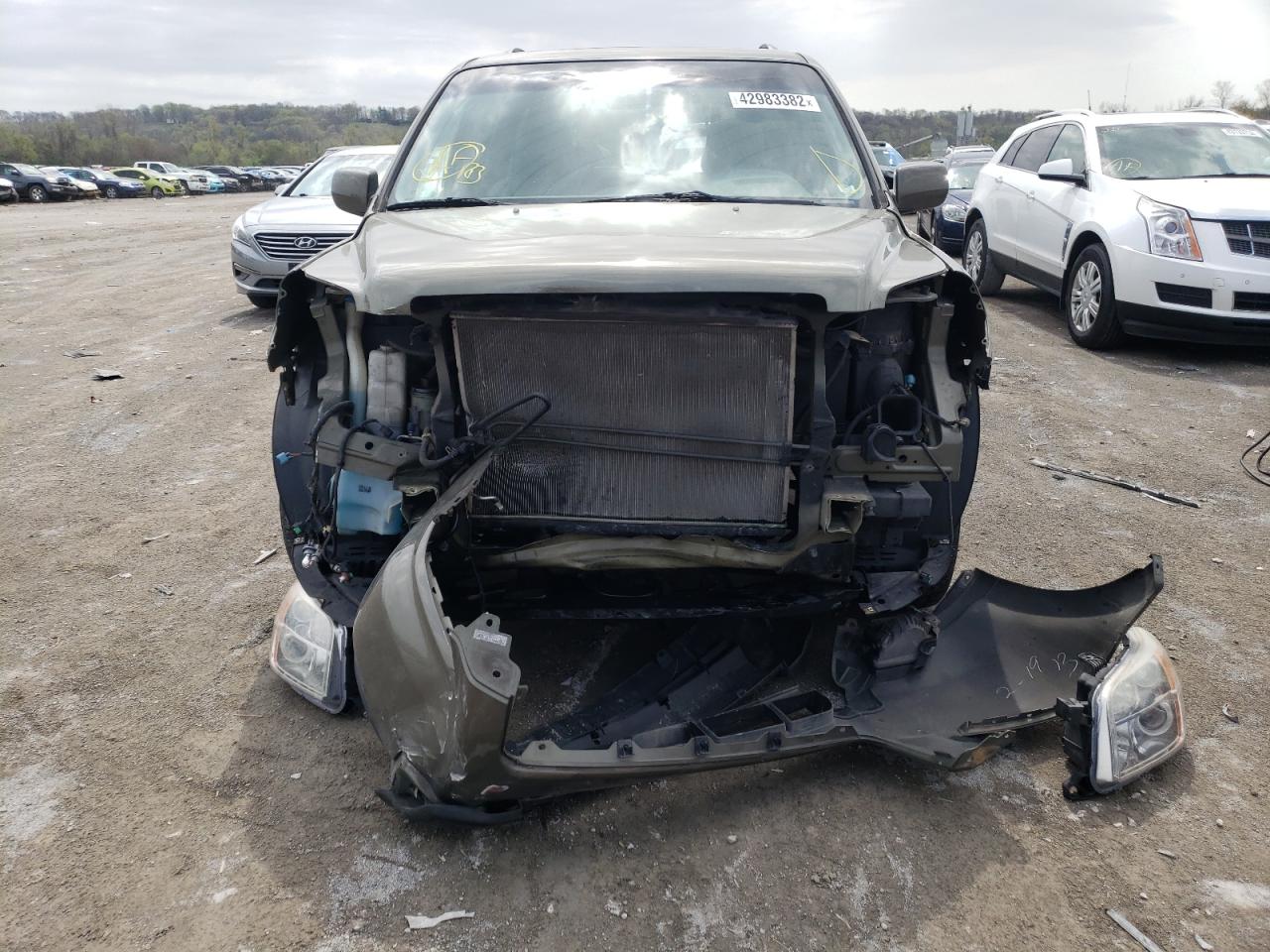 Photo 7 from auction – 2007 HONDA PILOT EXL with VIN 5FNYF28777B032244