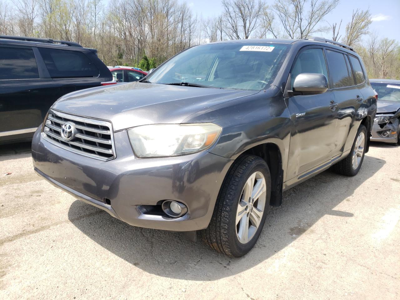 Photo 2 from auction – 2008 TOYOTA HIGHLANDER with VIN JTEES43A082007702