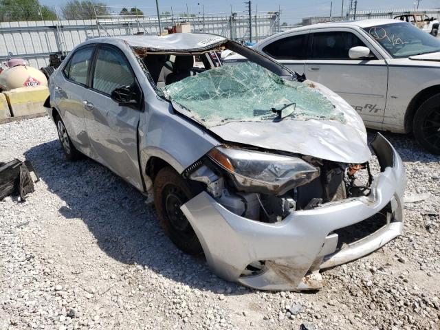 TOYOTA COROLLA L 2015 with VIN 2T1BURHE2FC298566 - Photo from auction