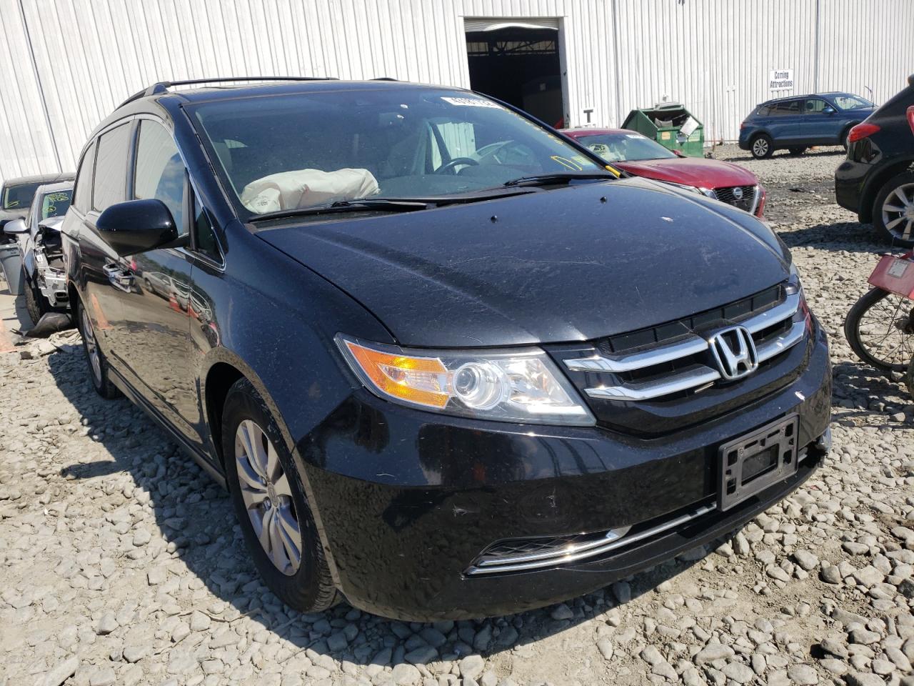 HONDA ODYSSEY EX 2014 with VIN 5FNRL5H63EB066121 - Photo from auction