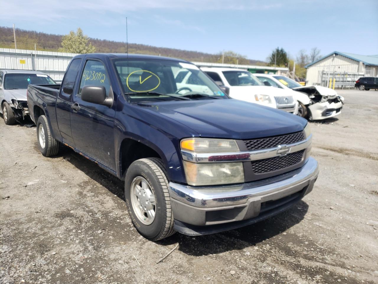 CHEVROLET COLORADO 2008 with VIN 1GCCS19E388156770 - Photo from auction
