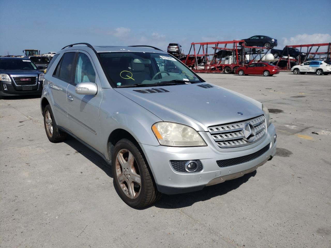 Photo 1 from auction – 2007 MERCEDES-BENZ ML 500 with VIN 4JGBB75E27A155519