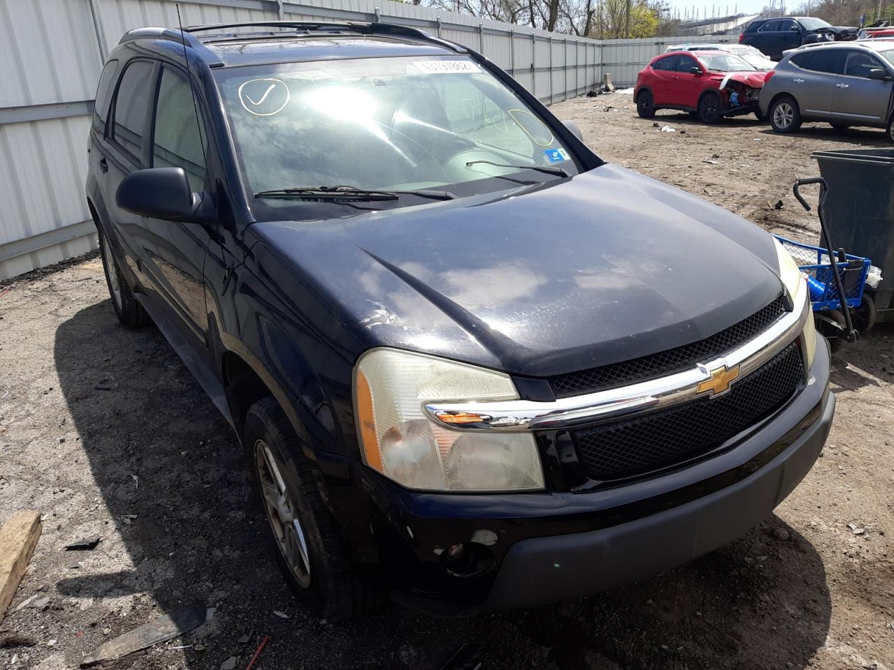 CHEVROLET EQUINOX LT 2005 with VIN 2CNDL73F456109332 - Photo from auction