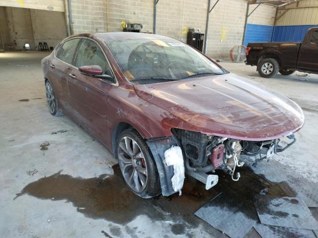 CHRYSLER 200 C 2015 with VIN 1C3CCCEGXFN722118 - Photo from auction