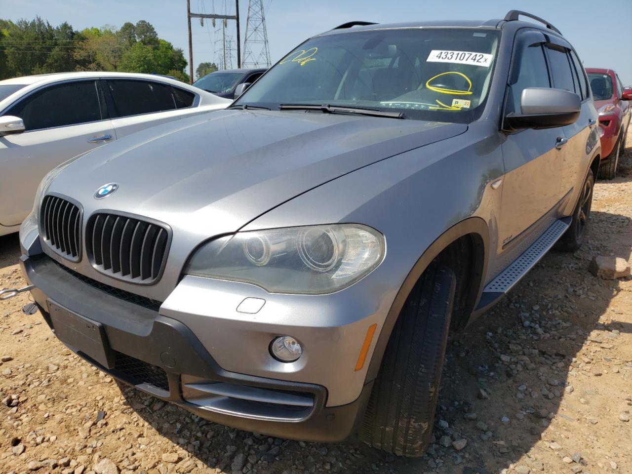 Photo 2 from auction – 2007 BMW X5 3.0I with VIN 4USFE435X7LY74532
