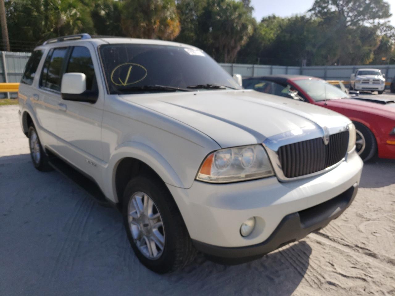 LINCOLN AVIATOR 2004 with VIN 5LMEU68H64ZJ48381 - Photo from auction