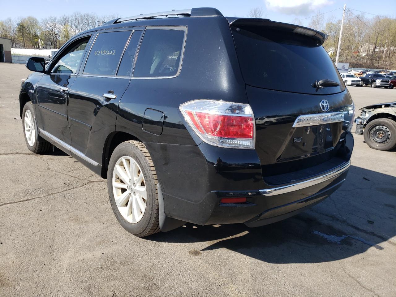 Photo 3 from auction – 2012 TOYOTA HIGHLANDER with VIN JTEDC3EH2C2005178