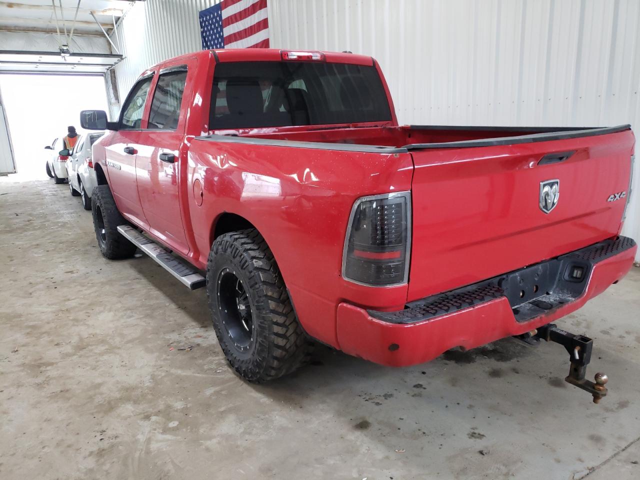 Photo 3 from auction – 2012 DODGE RAM 1500 S with VIN 1C6RD7KT1CS134186
