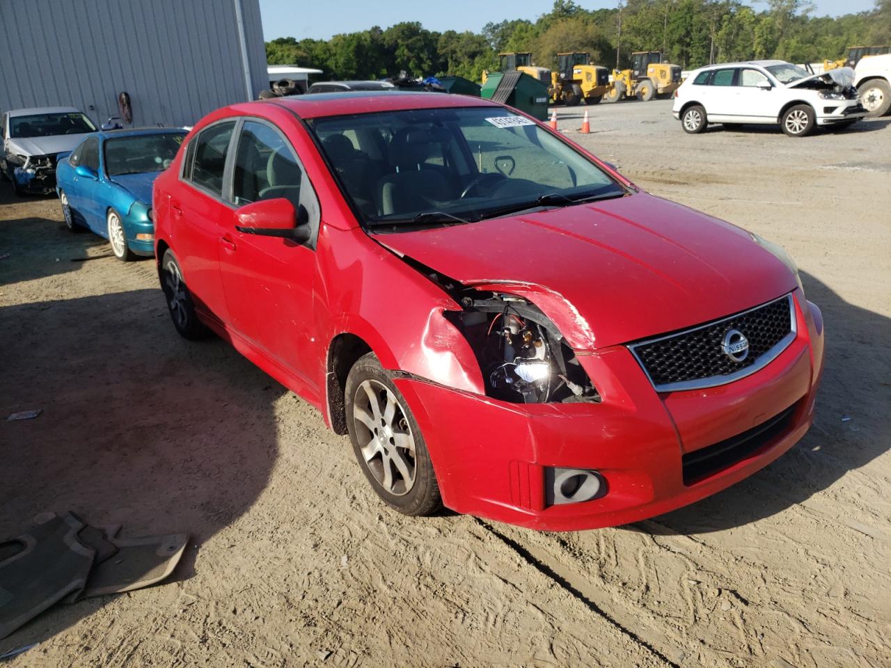 Photo 1 from auction – 2012 NISSAN SENTRA 2.0 with VIN 3N1AB6AP4CL680122