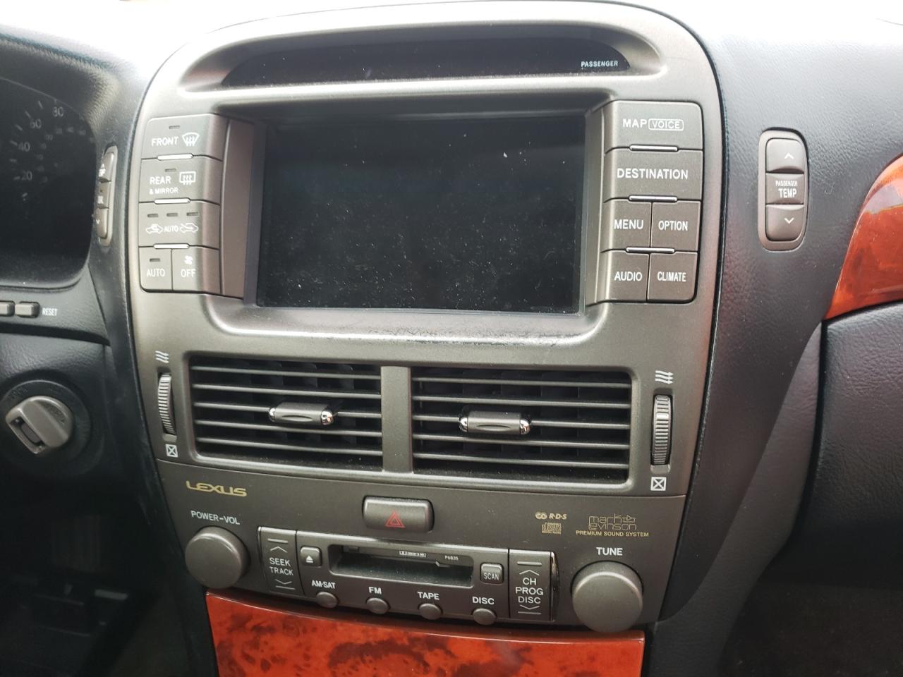 Photo 9 from auction – 2005 LEXUS LS 430 with VIN JTHBN36F255013042