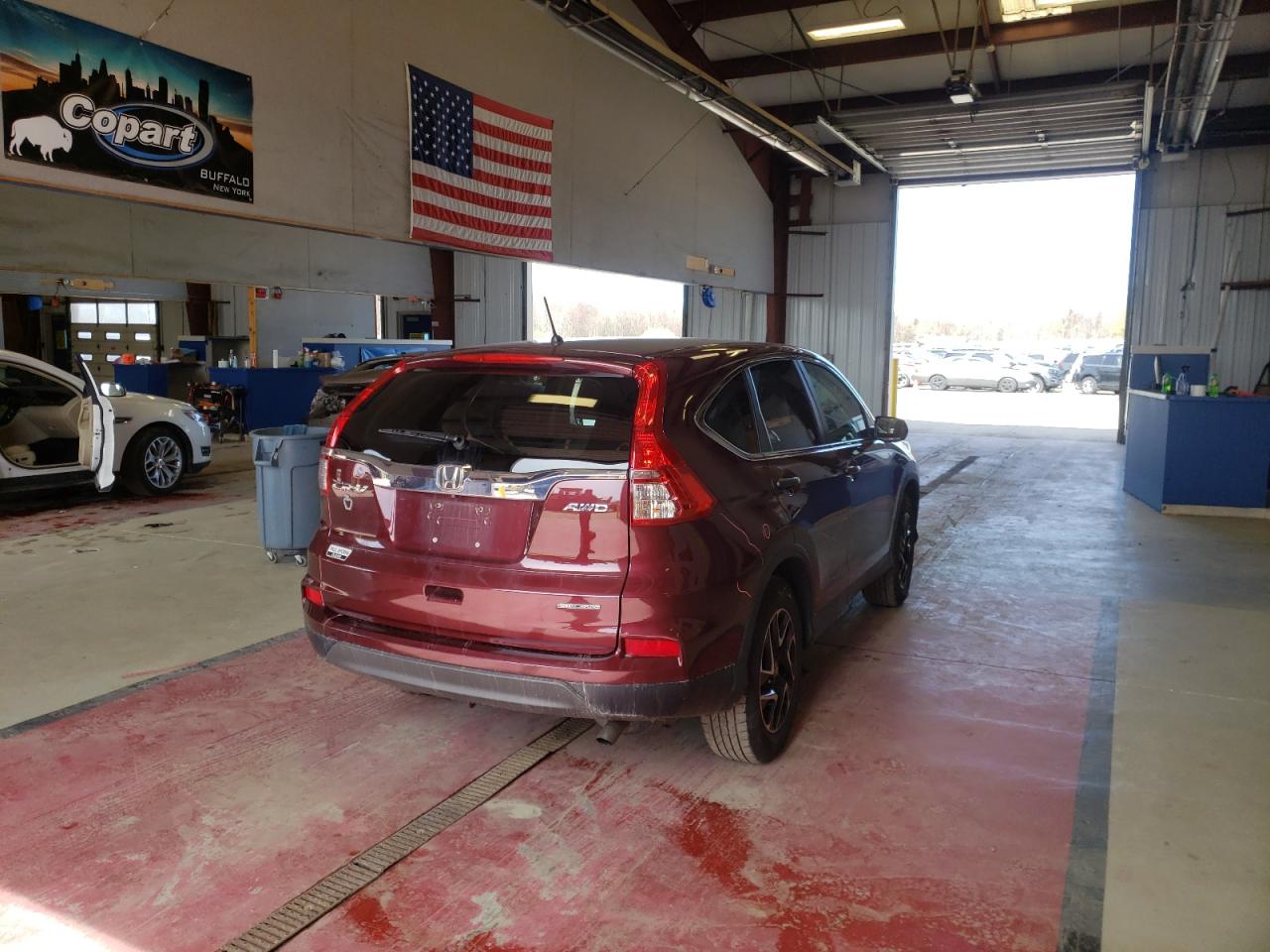 Photo 4 from auction – 2016 HONDA CR-V SE with VIN 2HKRM4H4XGH715715