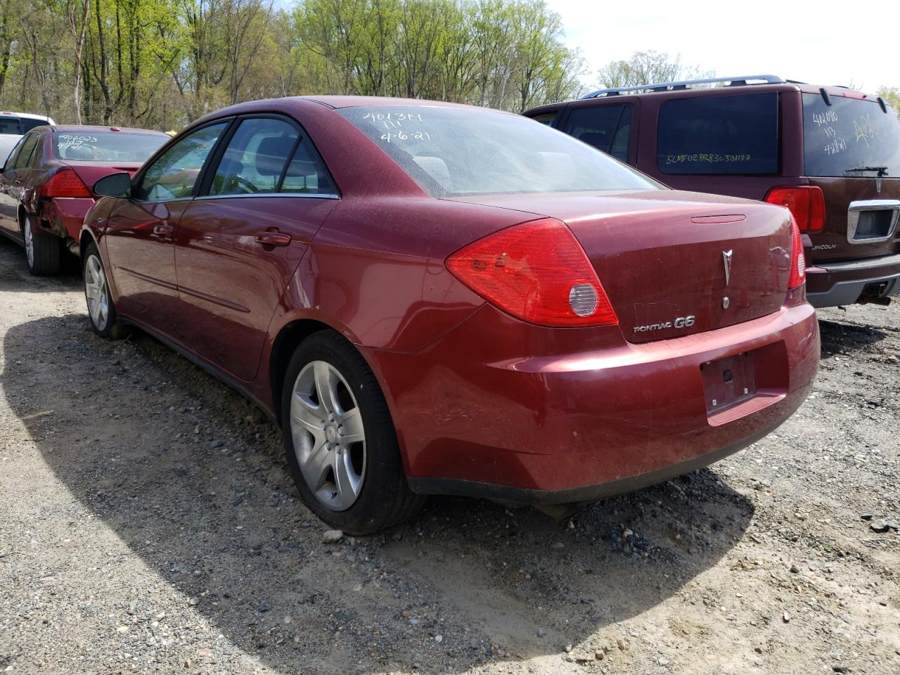 Photo 3 from auction – 2009 PONTIAC G6 with VIN 1G2ZG57B294162956