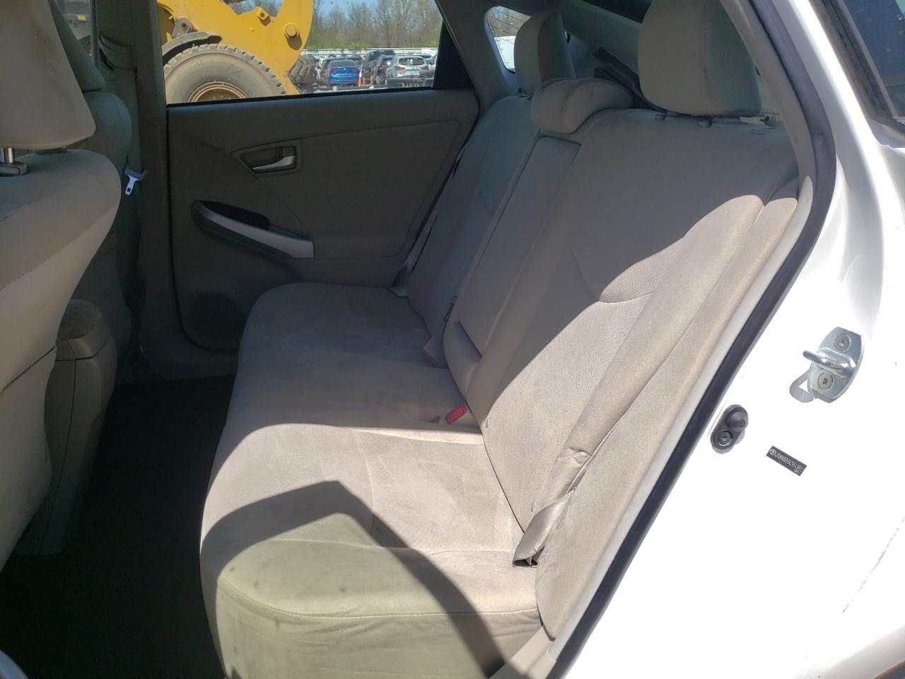 Photo 6 from auction – 2012 TOYOTA PRIUS with VIN JTDKN3DU5C5513812