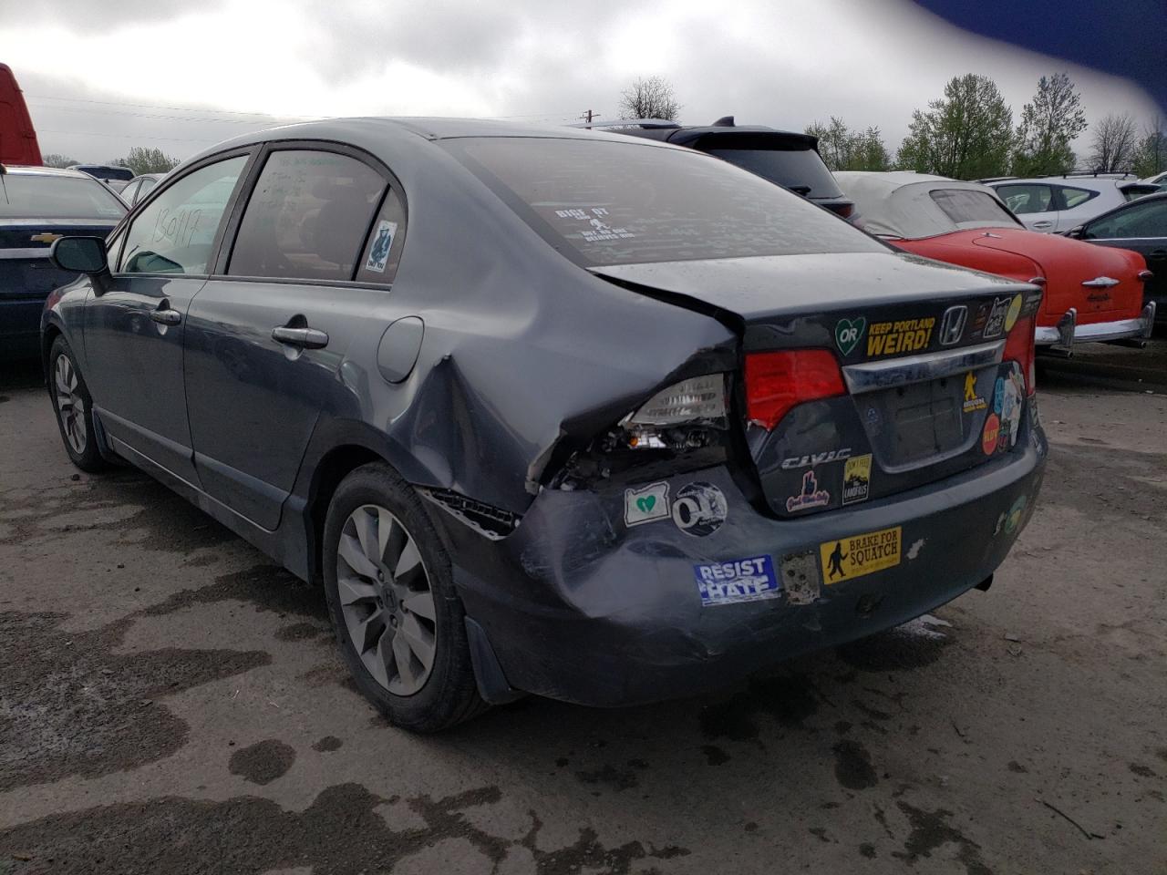 Photo 3 from auction – 2011 HONDA CIVIC EX with VIN 19XFA1F85BE019714