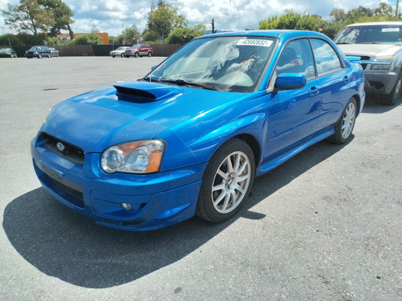 Photo 2 from auction – 2004 SUBARU IMPREZA WR with VIN JF1GD70684L521624