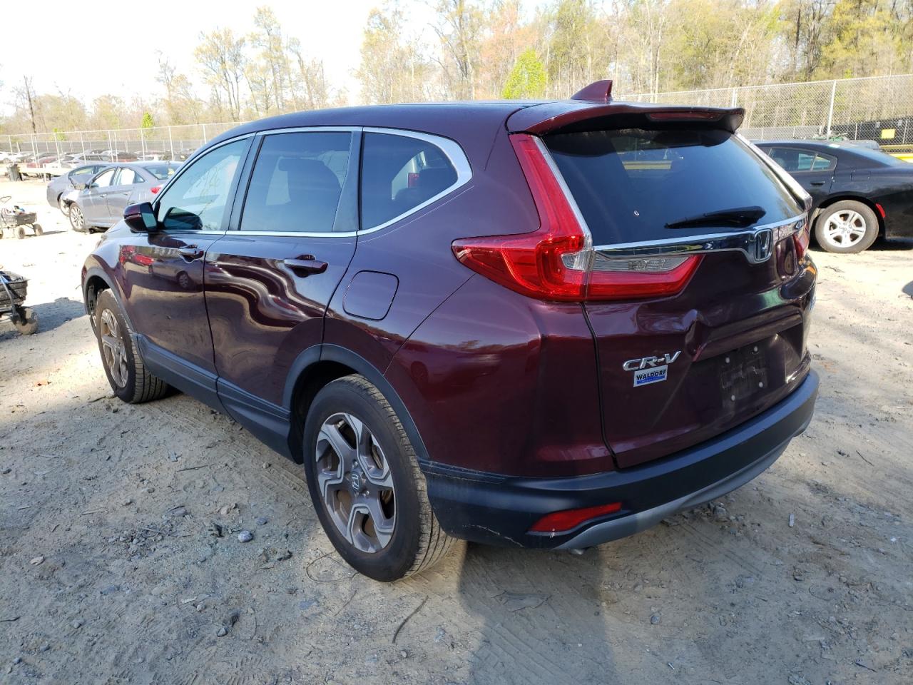 Photo 3 from auction – 2018 HONDA CR-V EXL with VIN 7FARW2H85JE079846