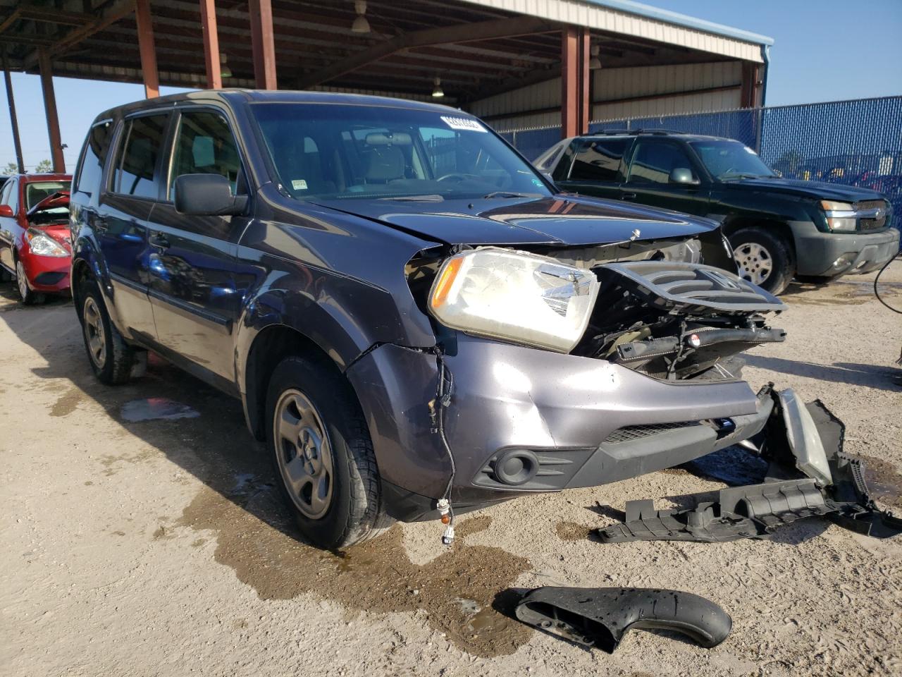 Zdjęcie 1 z aukcji – 2015 HONDA PILOT LX z VIN 5FNYF3H26FB021647