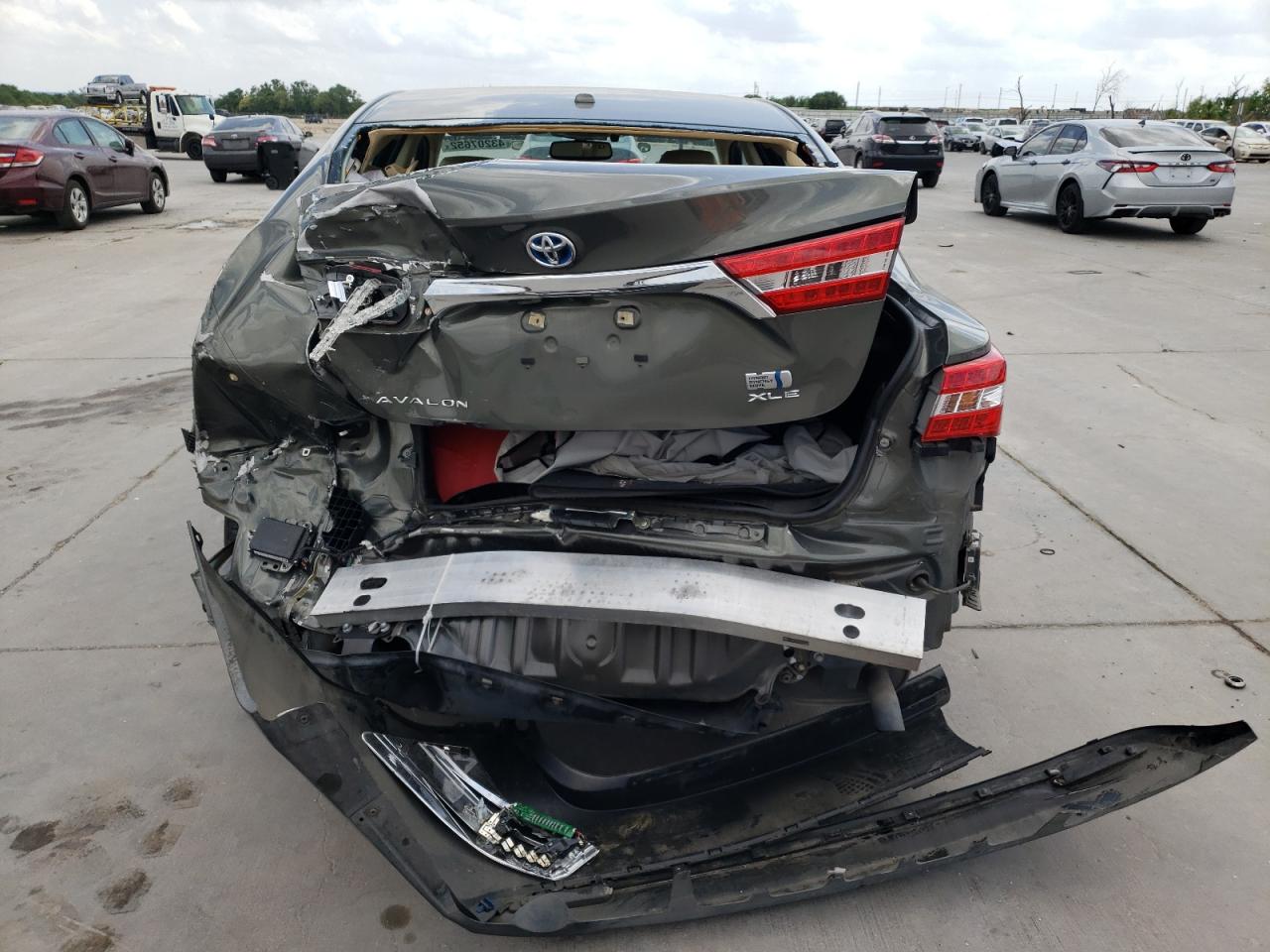 Photo 9 from auction – 2014 TOYOTA AVALON HYB with VIN 4T1BD1EB5EU023539