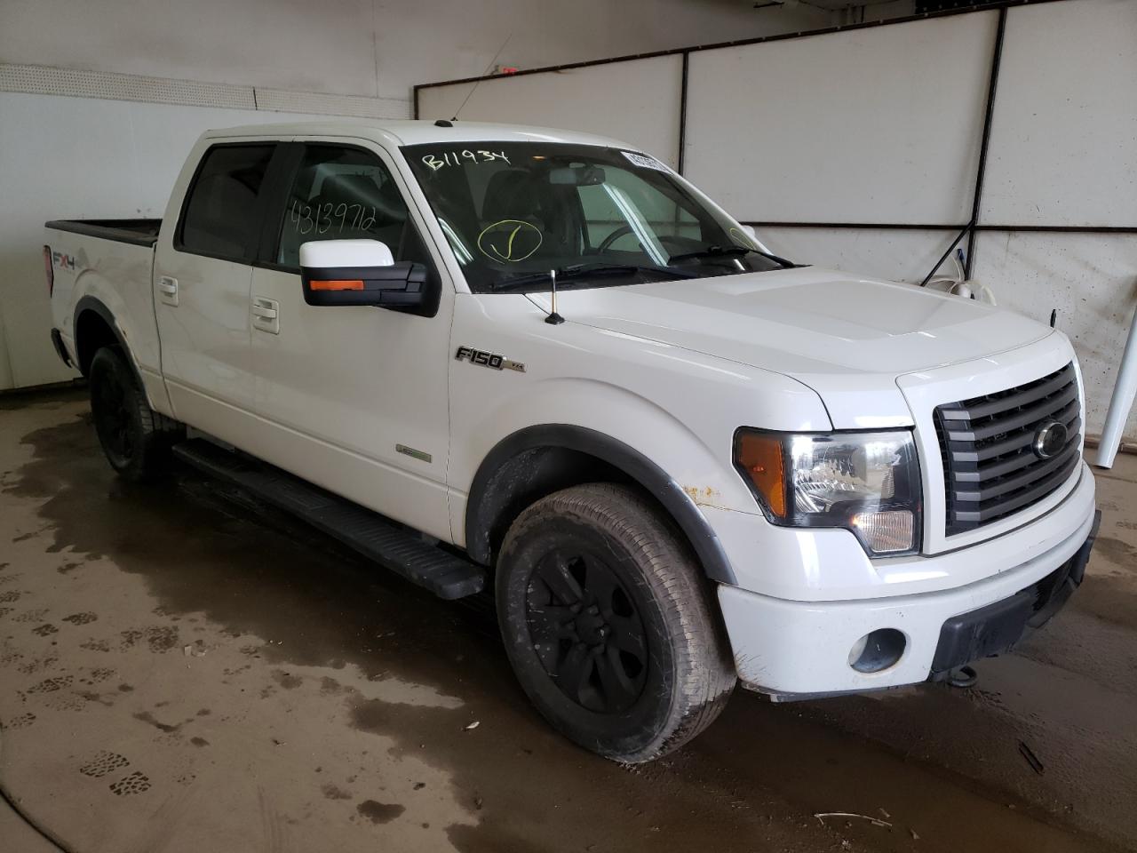 FORD F150 SUPER 2011 with VIN 1FTFW1ET1BFB11934 - Photo from auction