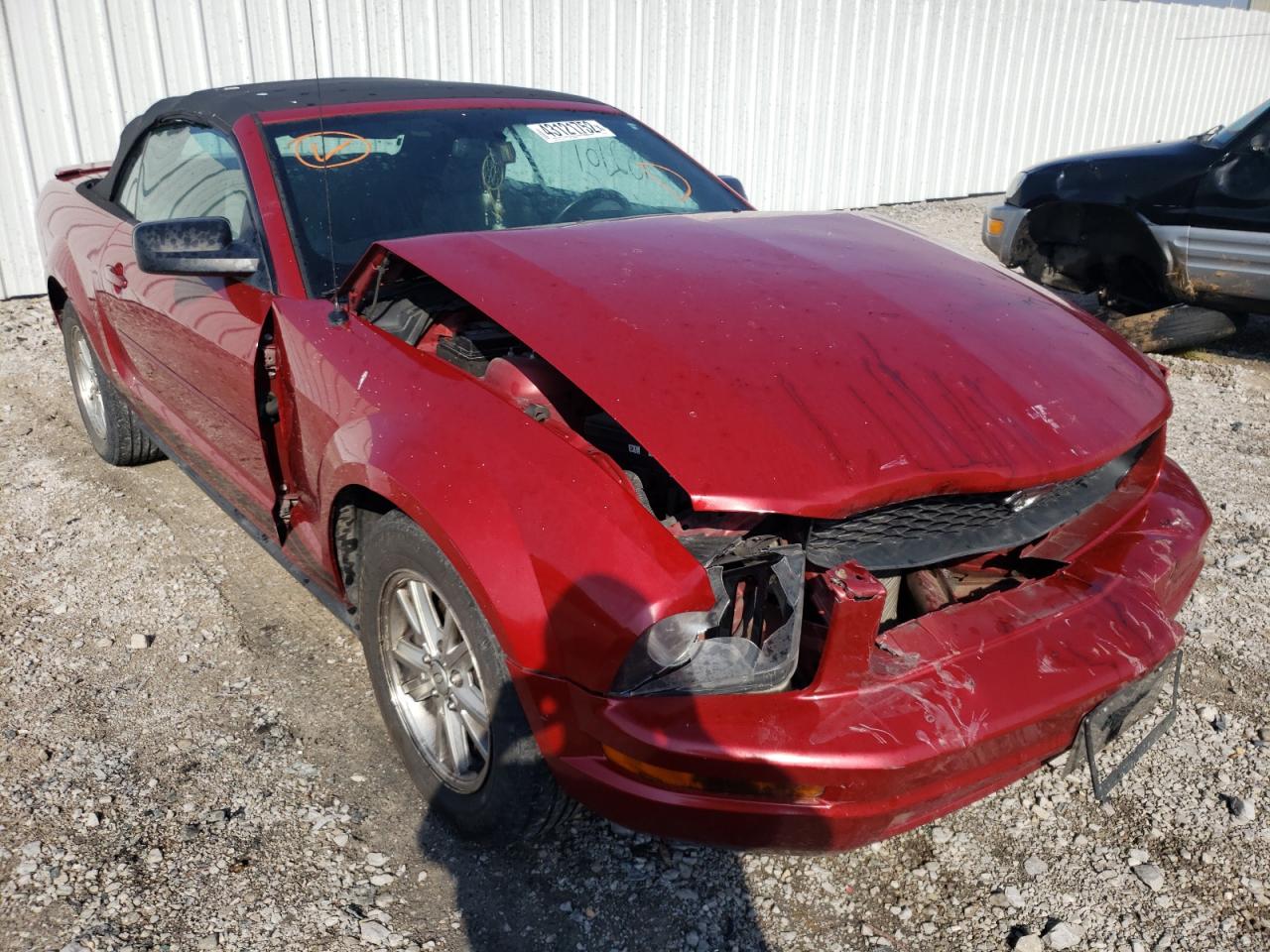 FORD MUSTANG 2008 with VIN 1ZVHT84N685183737 - Photo from auction