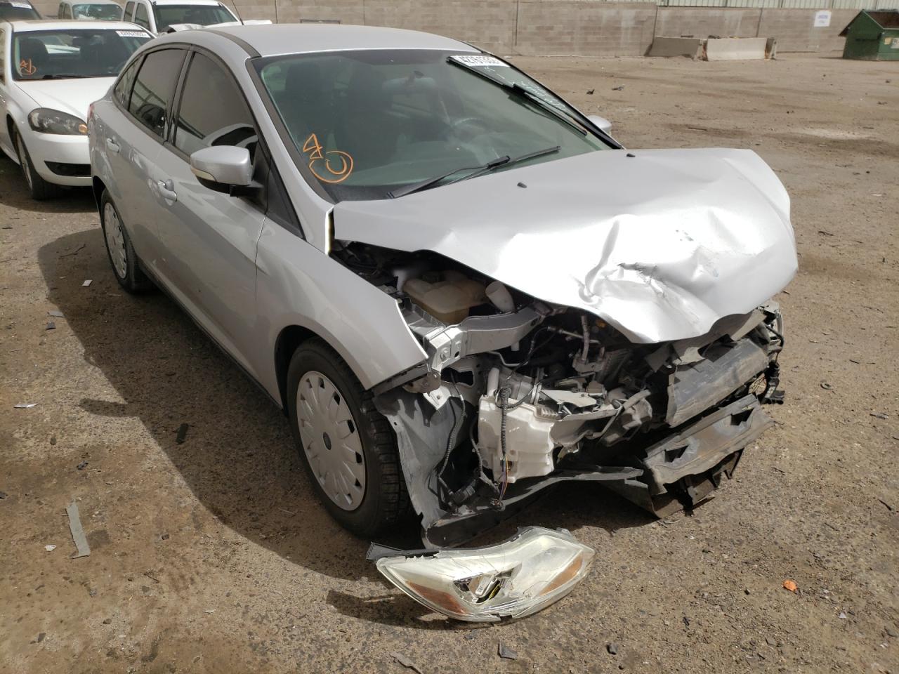 FORD FOCUS SE 2014 with VIN 1FADP3F28EL351368 - Photo from auction