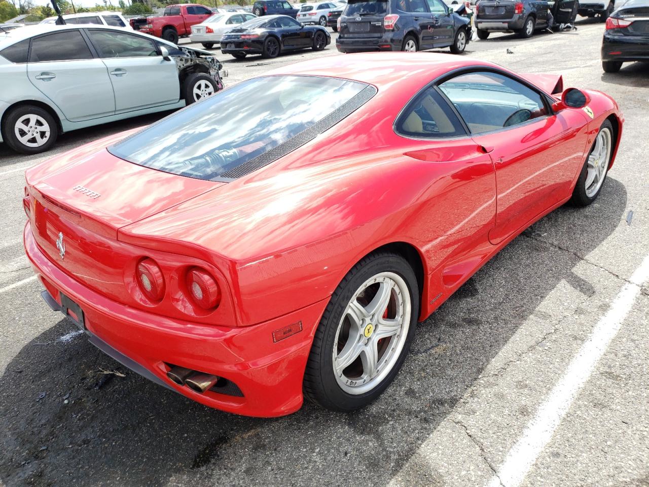 Photo 4 from auction – 2003 FERRARI 360 MODENA with VIN ZFFYU51A430133328