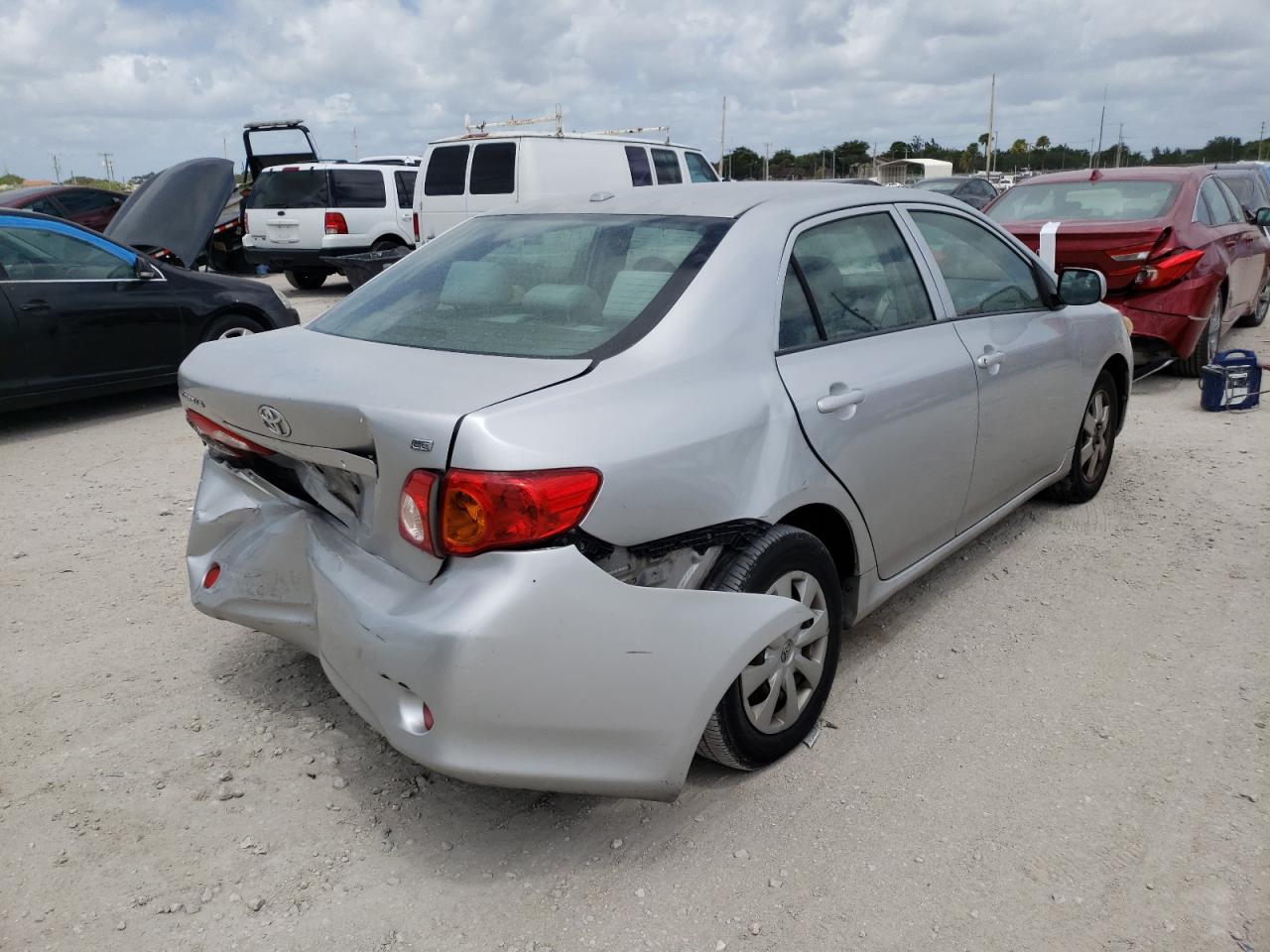 Photo 4 from auction – 2009 TOYOTA COROLLA BA with VIN JTDBL40E399069891