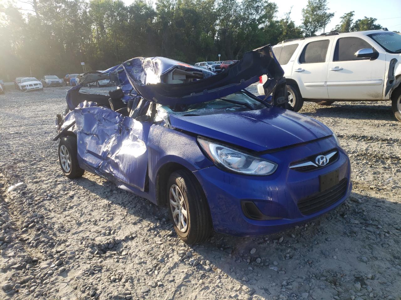 HYUNDAI ACCENT GLS 2012 with VIN KMHCT5AE4CU029828 - Photo from auction